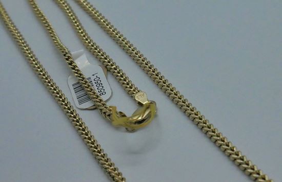 Picture of 10KT YELLOW GOLD 28 INCHES BOX LINK CHAIN 14GR  850950-1 