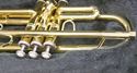 Picture of Bach Aristocrat Trumpet Model Tr 600 USED TESTED  IN  A GOOD WORKING ORDER. NOTE NO MOUTH PIECE