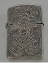 Picture of VINTAGE STERLING SILVER 800 FILIGREE  ZIPPO LIGHTER ZIPPOMFG.CO. BRADRORD PA PAT 2032695 MADE IN USA.  BEING SOLD AS IS . LIGHTER NEEDS A FLINT. 
