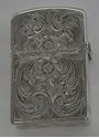 Picture of VINTAGE STERLING SILVER 800 FILIGREE  ZIPPO LIGHTER ZIPPOMFG.CO. BRADRORD PA PAT 2032695 MADE IN USA.  BEING SOLD AS IS . LIGHTER NEEDS A FLINT. 