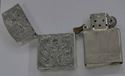 Picture of VINTAGE STERLING SILVER 800 FILIGREE  ZIPPO LIGHTER ZIPPOMFG.CO. BRADRORD PA PAT 2032695 MADE IN USA.  BEING SOLD AS IS . LIGHTER NEEDS A FLINT. 