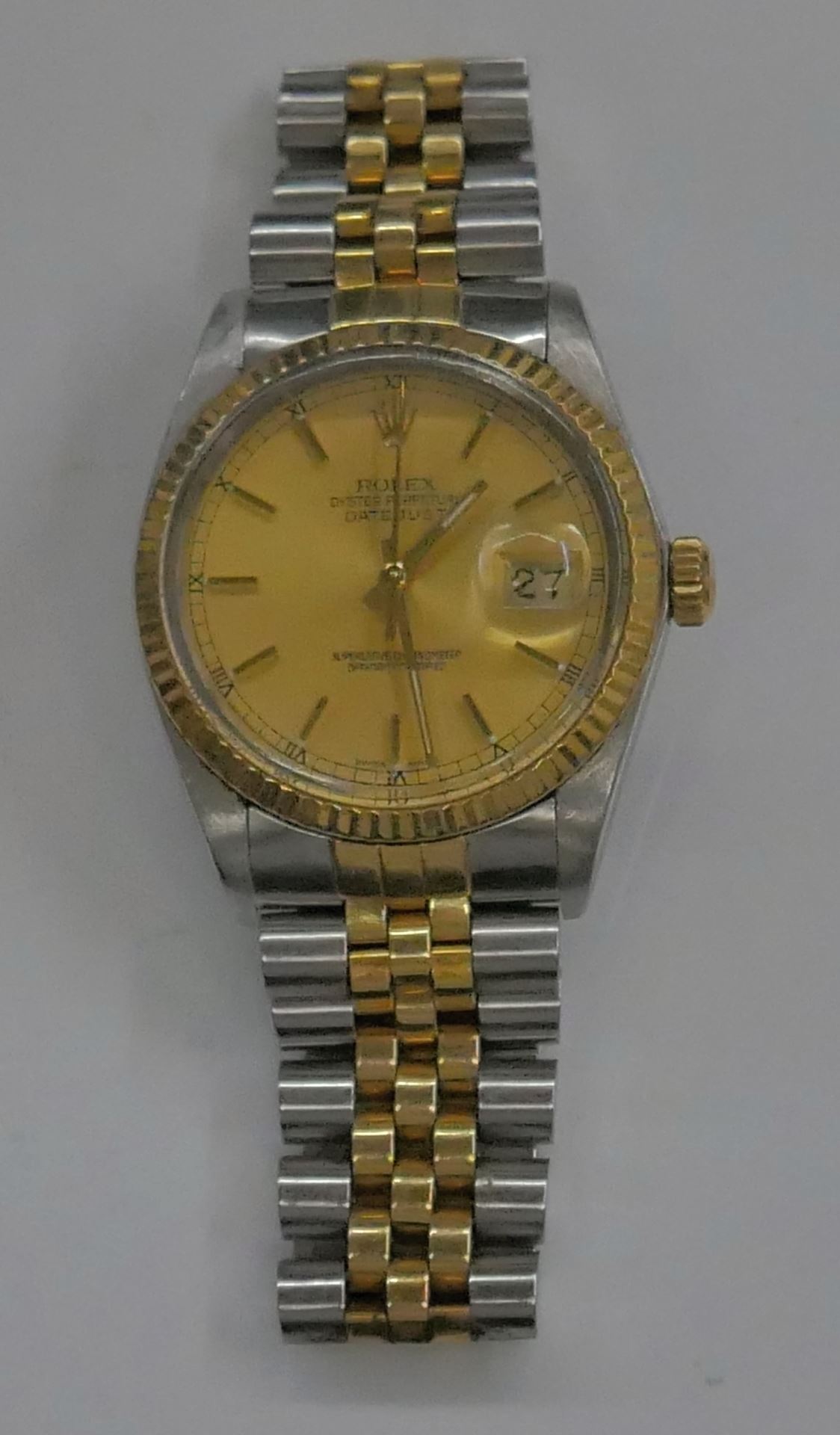 rolex oyster perpetual datejust band