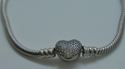 Picture of PANDORA STERLING SILVER BRACELET 14.6 GR . PRE OWNED. GOOD CONDITION . 850773-1