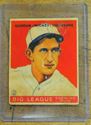 Picture of 1933 Goudey Baseball-#76 Mickey Cochrane Card vintage. Collectible. good condition. 