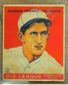 Picture of 1933 Goudey Baseball-#76 Mickey Cochrane Card vintage. Collectible. good condition. 