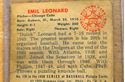 Picture of 1950 Bowman Baseball - #170 Emil "Dutch" Leonard vintage card. very good condition. collectible.