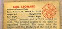 Picture of 1950 Bowman Baseball - #170 Emil "Dutch" Leonard vintage card. very good condition. collectible.