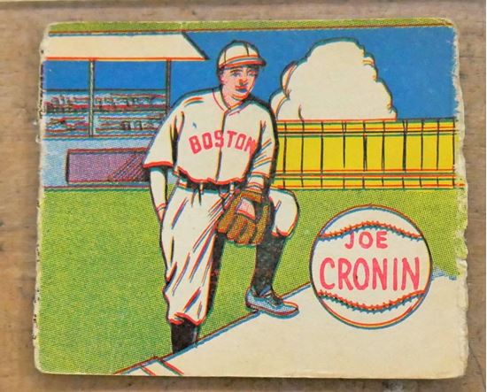 Picture of JOSERH EDWARD CRONIN S.S BOSTON RED SOX VINTAGE BASEBALL CARD. GOOD CONDITION. COLLECTIBLE. 