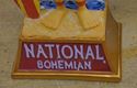 Picture of NATIONAL BOHEMIAN NATTY BOH BEER BUBLE HEAD STATUE 252 OF 500 COLLECTIBLE. VERY GOOD CONDITION COLLECTIBLE. 