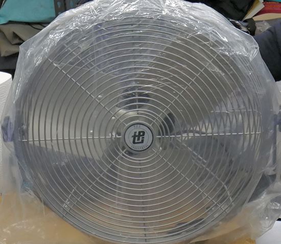 Picture of TPI U-18-TE Industrial Mounted Work Station Fan NEW. OUT OF BOX. NOTE I DON'T HAVE BOLTS.