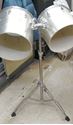 Picture of 2 TAMA TOM DRUMS 15X12; 16X14 WITH TAMA TITAN STAND PRE OWNED. TESTED. IN A GOOD WORKING ORDER. 