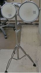 Picture of TAMA DRUM TOMS 8X6 ; 6X5.5 WITH TAMA STAND PRE OWNED. IN A GOOD WORKING ORDER. 