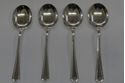 Picture of Set of 4 Gorham Sterling Silver Soup Spoons 138.6 grams Pre Owned. Very Good Condition. 