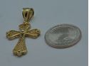 Picture of 10kt yellow gold pendant cross 3.9 grams 841411-1