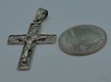 Picture of 10kt white gold pendant cross 3.4 grams 837660-1