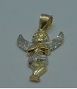 Picture of 14kt two tone gold  pendant angel 1.7 grams 852134-1