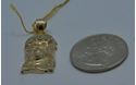 Picture of 10kt yellow gold Jesus pendant with czs 3.3 grams 854067-2 