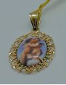 Picture of 14kt yellow gold religious pendant 2.4 grams 848034-2 