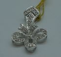 Picture of 14kt white gold pendant 1.3 grams with 28 diamonds 0.25pts 829830-2