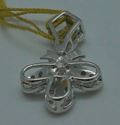 Picture of 14kt white gold pendant 1.3 grams with 28 diamonds 0.25pts 829830-2