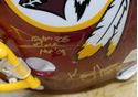Picture of WASHINGTON REDSKINS SIGNED TEAM REPLICA NFL HELMET WITH COA COLLECTIBLE.  VERY GOOD CONDITION. 