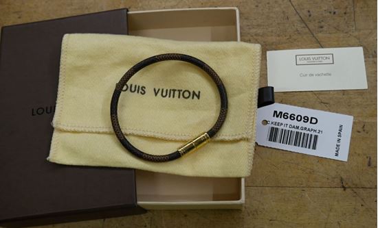 Louis Vuitton Keep It Bracelet, Green, 21