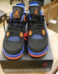 Picture of NIKE AIR JORDAN 4 RETRO IV "CAV"  308497-027 2012 Size 9.5 PRE OWNED . VERY GOOD CONDITION. 