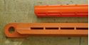 Picture of M&A Products - Staple Stick - SS2000 - ORANGE & Insulating High Voltage Rubber Glove Inspection Tool.new . out of box. lot of 2 .