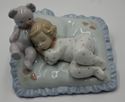 Picture of LLADRO Figurine #6790 Counting Sheep Mint Girl with Teddy Bear mint condition. 